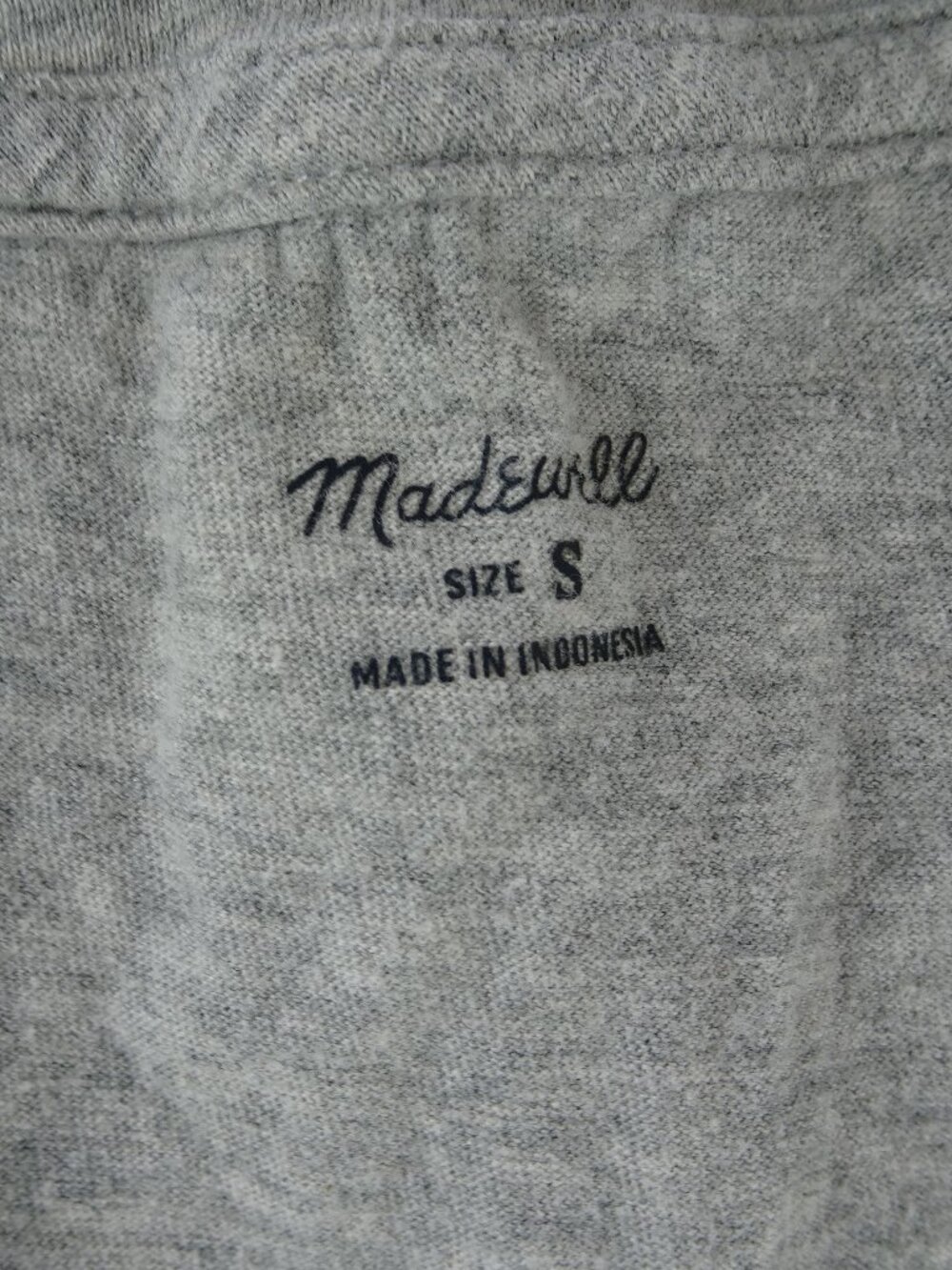 Madewell Women Grey Shirt Dress Size S - Picture 5 of 8